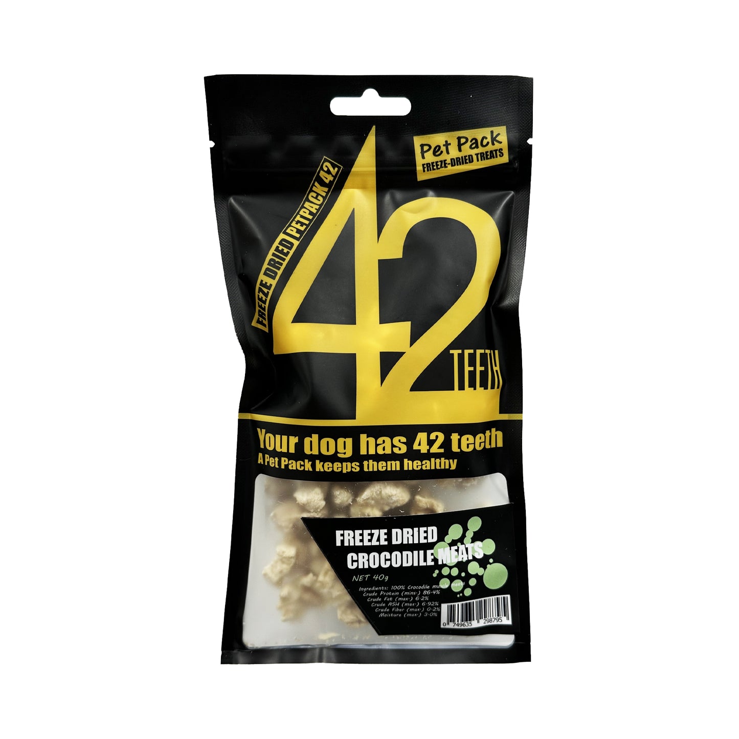 凍乾鱷魚肉 Freeze Dried Crocodile meats