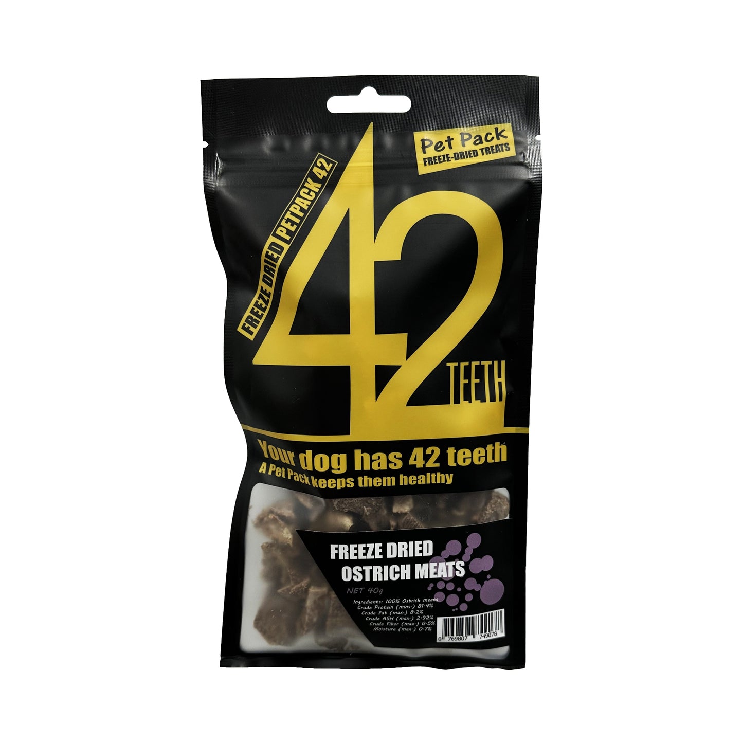 凍乾鴕鳥肉 Freeze Dried Ostrich meats